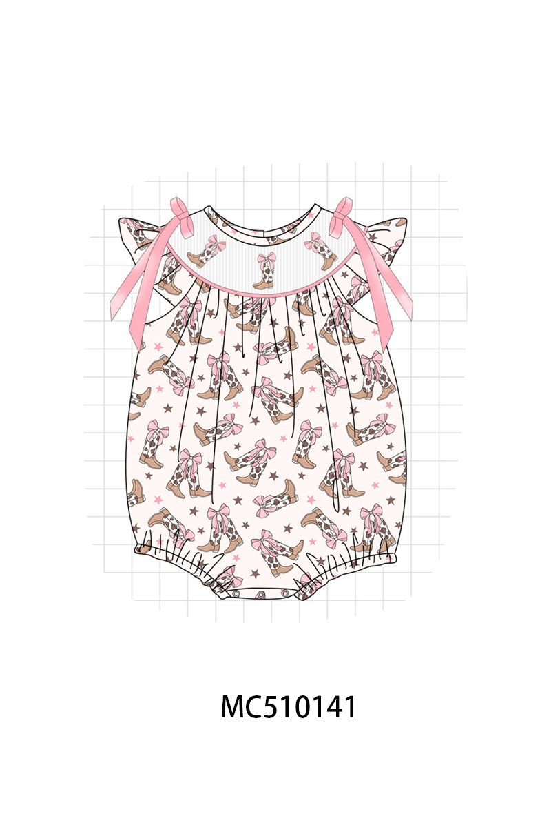 PO69 Western cowboy boots smocked collection 2- closing 10/27 - eta early march