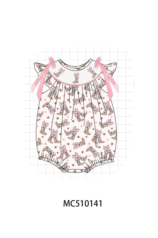 PO69 Western cowboy boots smocked collection 2- closing 10/27 - eta early march