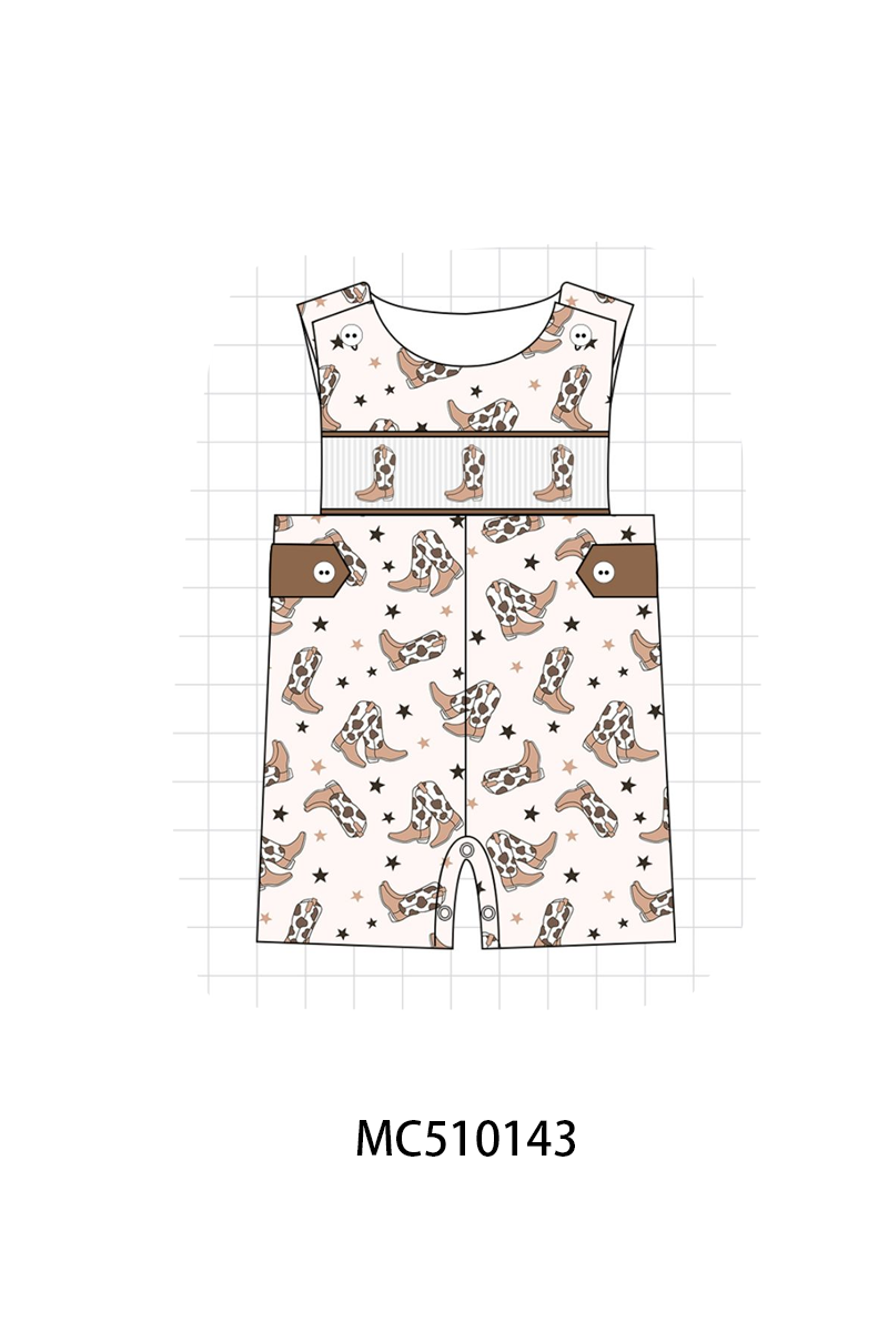 PO69 Western cowboy boots smocked collection 2- closing 10/27 - eta early march