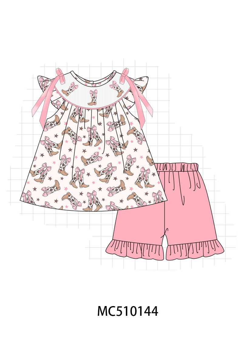 PO69 Western cowboy boots smocked collection 2- closing 10/27 - eta early march