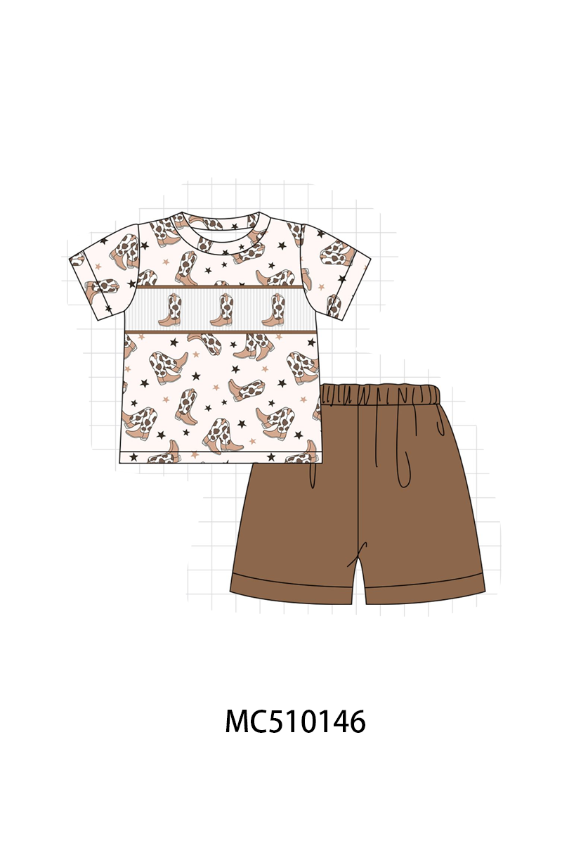 PO69 Western cowboy boots smocked collection 2- closing 10/27 - eta early march