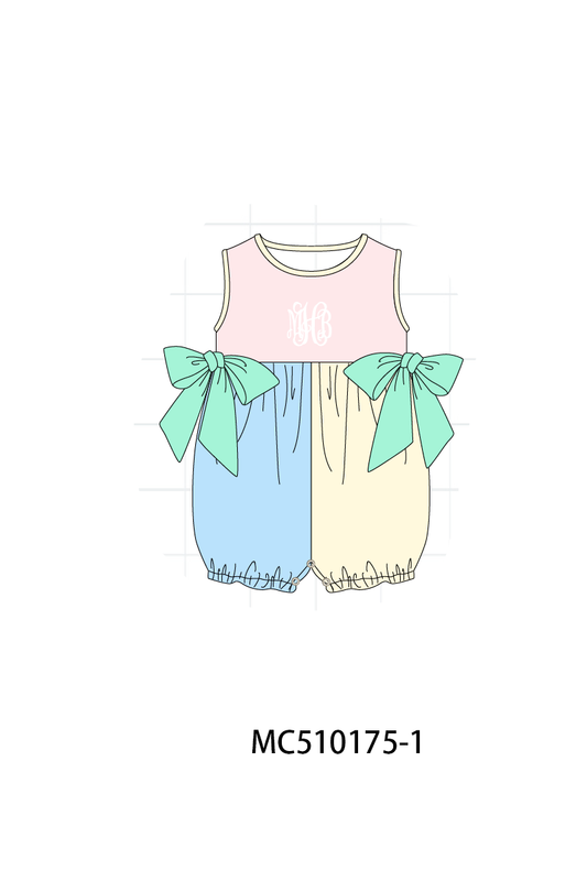 PO69 Colors blocks monogram embroidery collection 2- closing 10/27 - eta early march