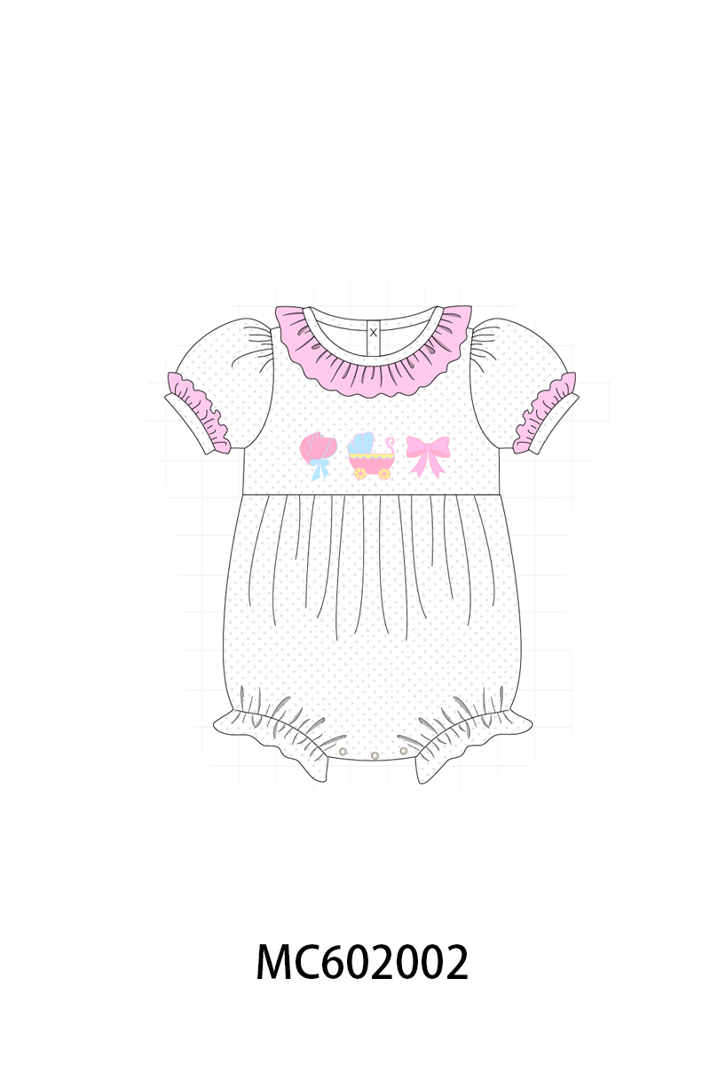 PO81 Pink baby cart bow collection - closing 2/16 - ETA July