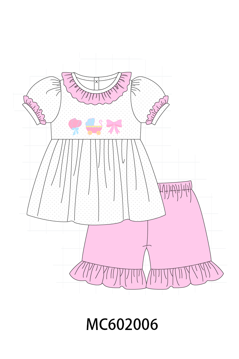 PO81 Pink baby cart bow collection - closing 2/16 - ETA July