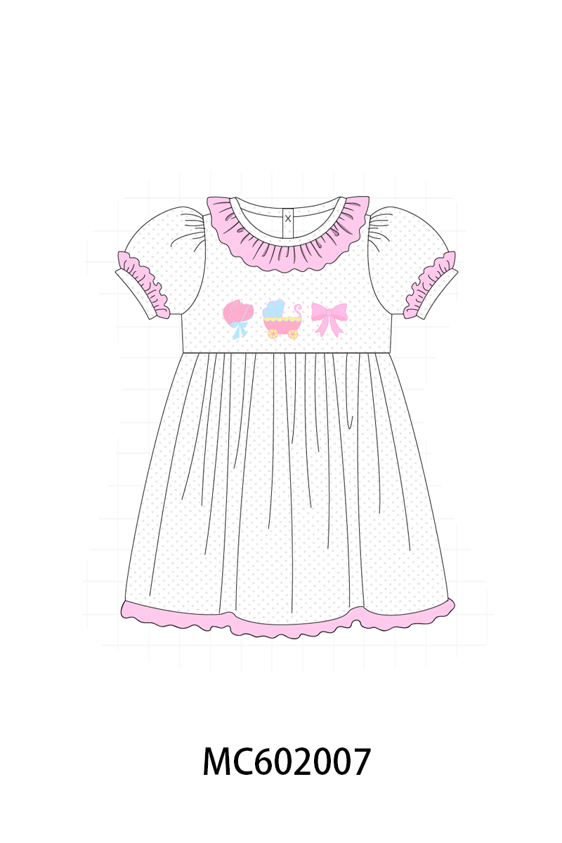PO81 Pink baby cart bow collection - closing 2/16 - ETA July