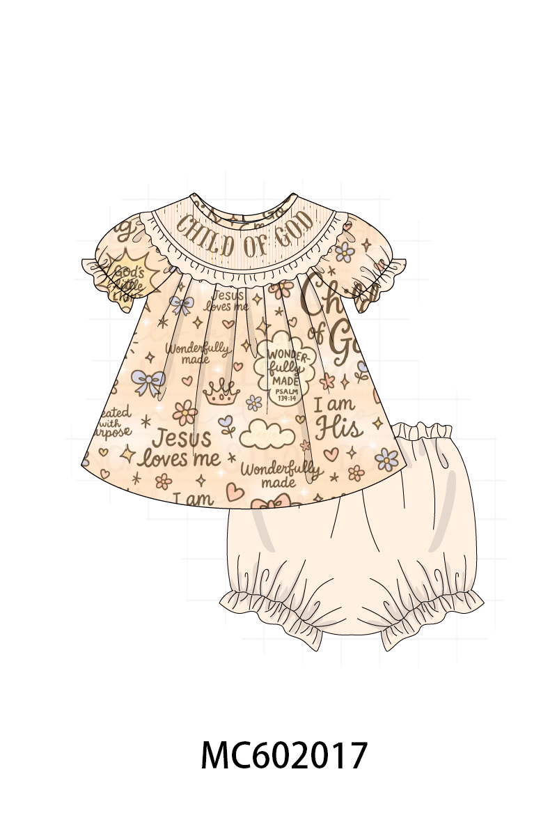 PO81 Child of God smocked collection - closing 2/16 - ETA July
