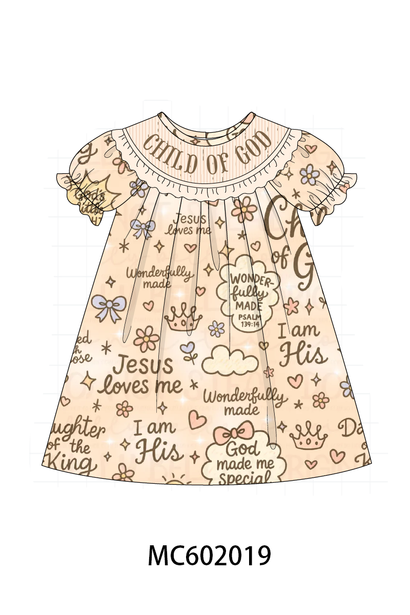 PO81 Child of God smocked collection - closing 2/16 - ETA July