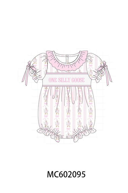 PO81 Pink&blue one silly goose embroidery collection - closing 2/16 - ETA July