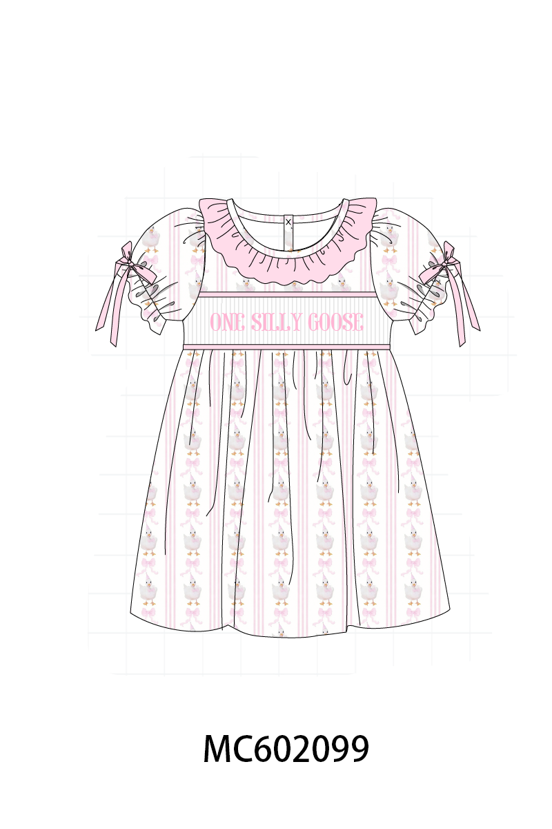 PO81 Pink&blue one silly goose embroidery collection - closing 2/16 - ETA July