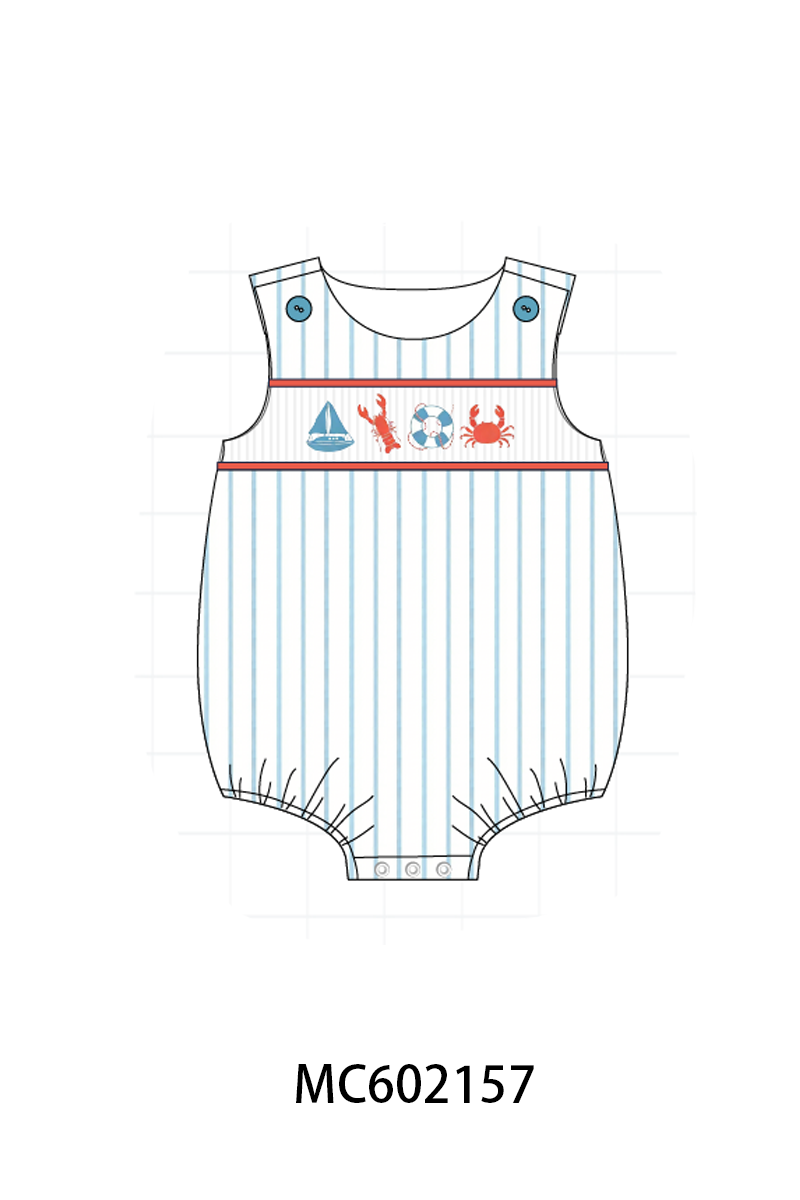 PO81 Green&blue sailboat lobster swimsuit collection - closing 2/16 - ETA July