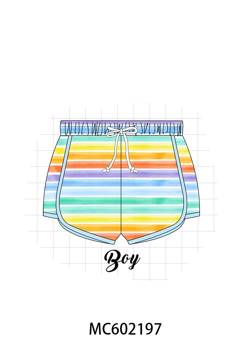 PO81 Watercolor rainbow stripe swimsuit collection - closing 2/16 - ETA July