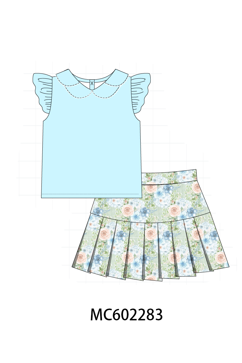PO81 Mint floral print smocked collection - closing 2/16 - ETA July