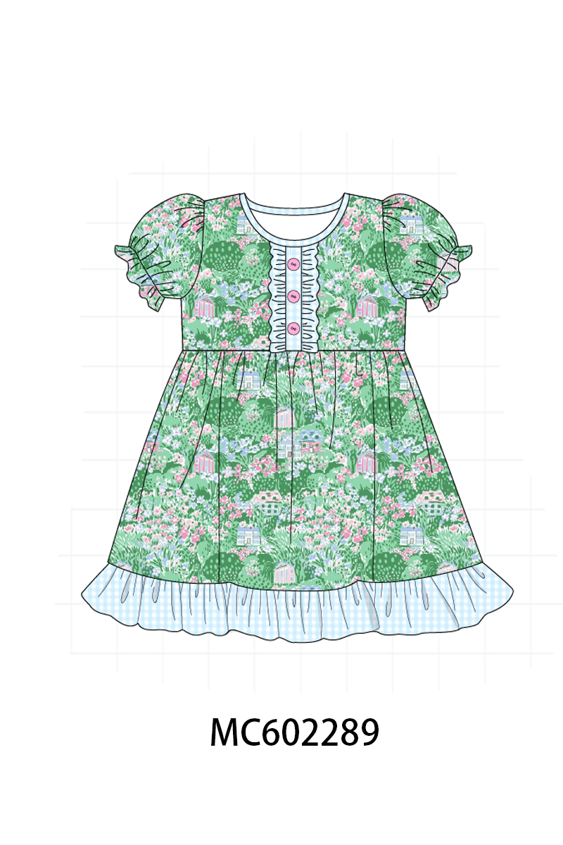 PO81 Green house floral print collection - closing 2/16 - ETA July