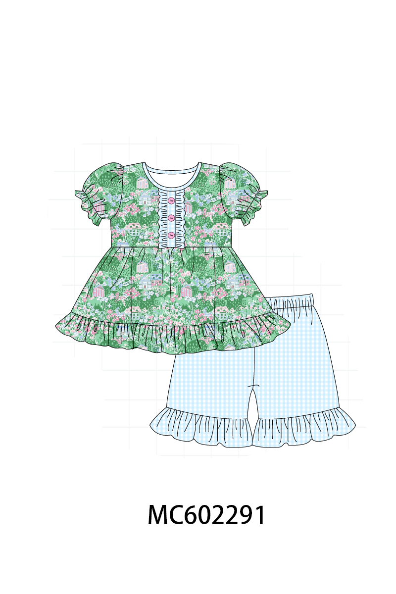 PO81 Green house floral print collection - closing 2/16 - ETA July