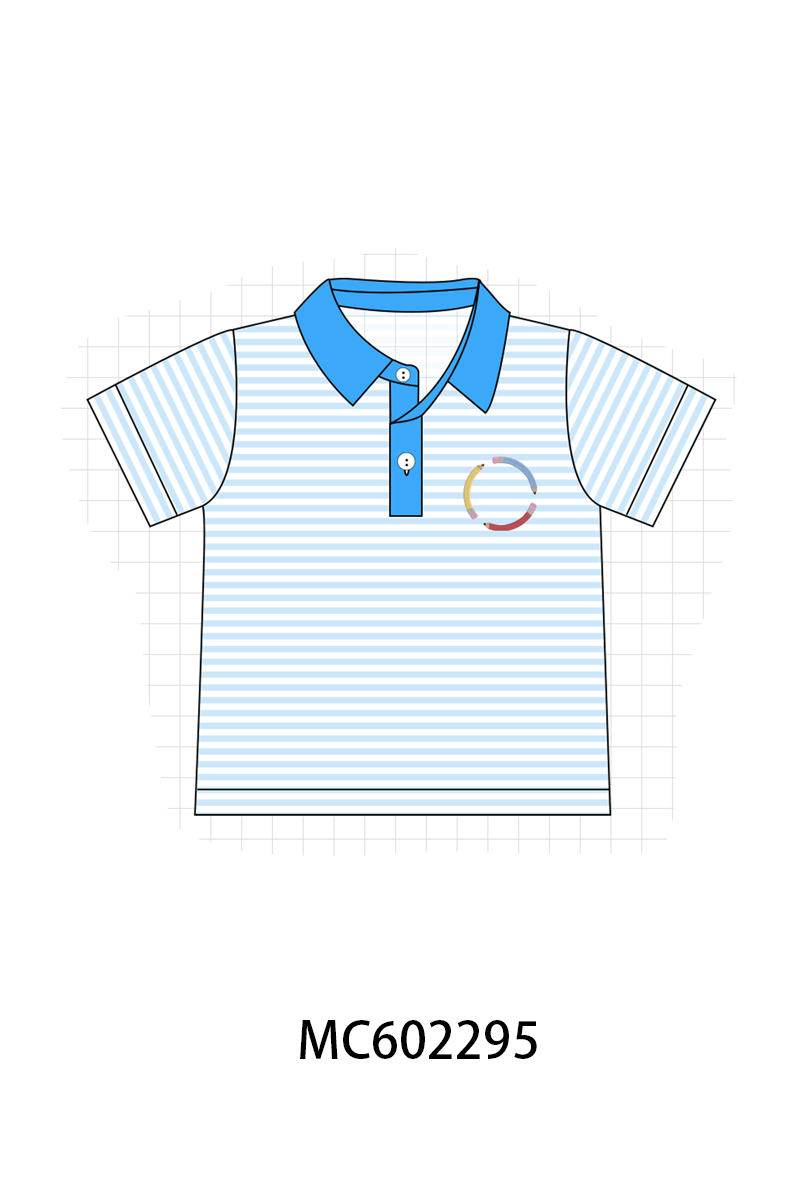PO81 Pink&blue pencil embroidery stripe collection - closing 2/16 - ETA July