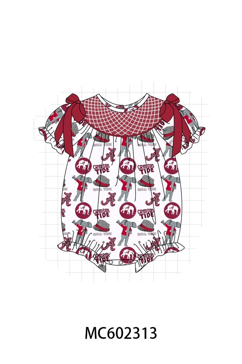 PO82 Maroon Alabama smocked collection - closing 3/2 - ETA July