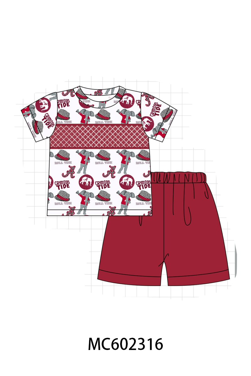 PO82 Maroon Alabama smocked collection - closing 3/2 - ETA July