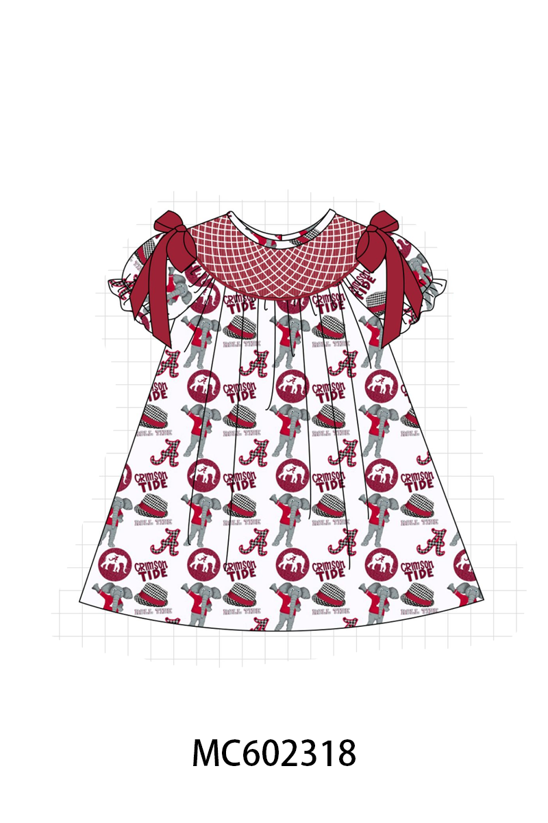 PO82 Maroon Alabama smocked collection - closing 3/2 - ETA July