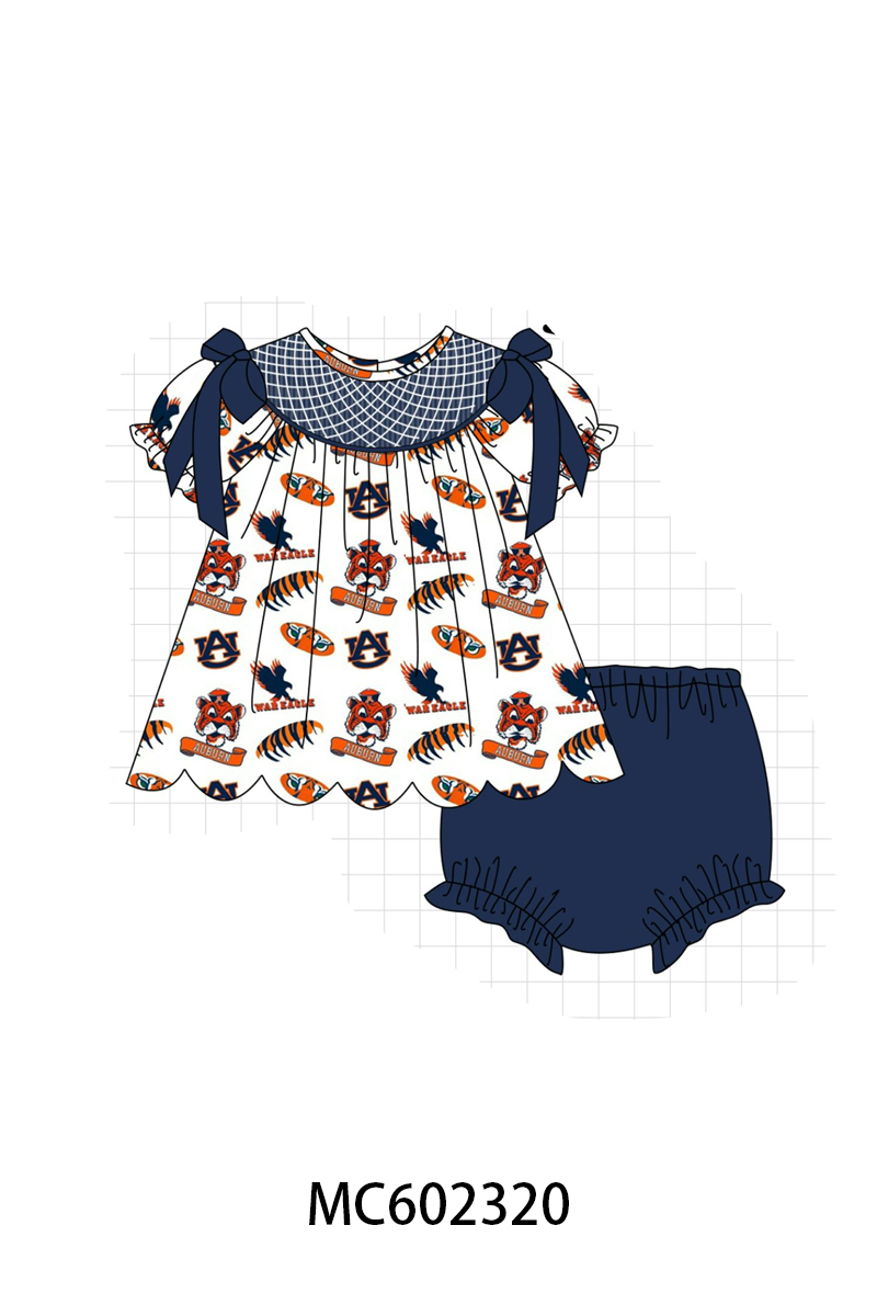 PO82 Navy Auburn smocked collection - closing 3/2 - ETA July