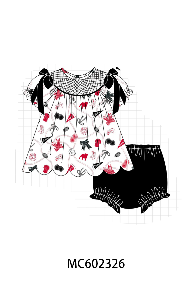 PO82 Black Georgia smocked collection - closing 3/2 - ETA July