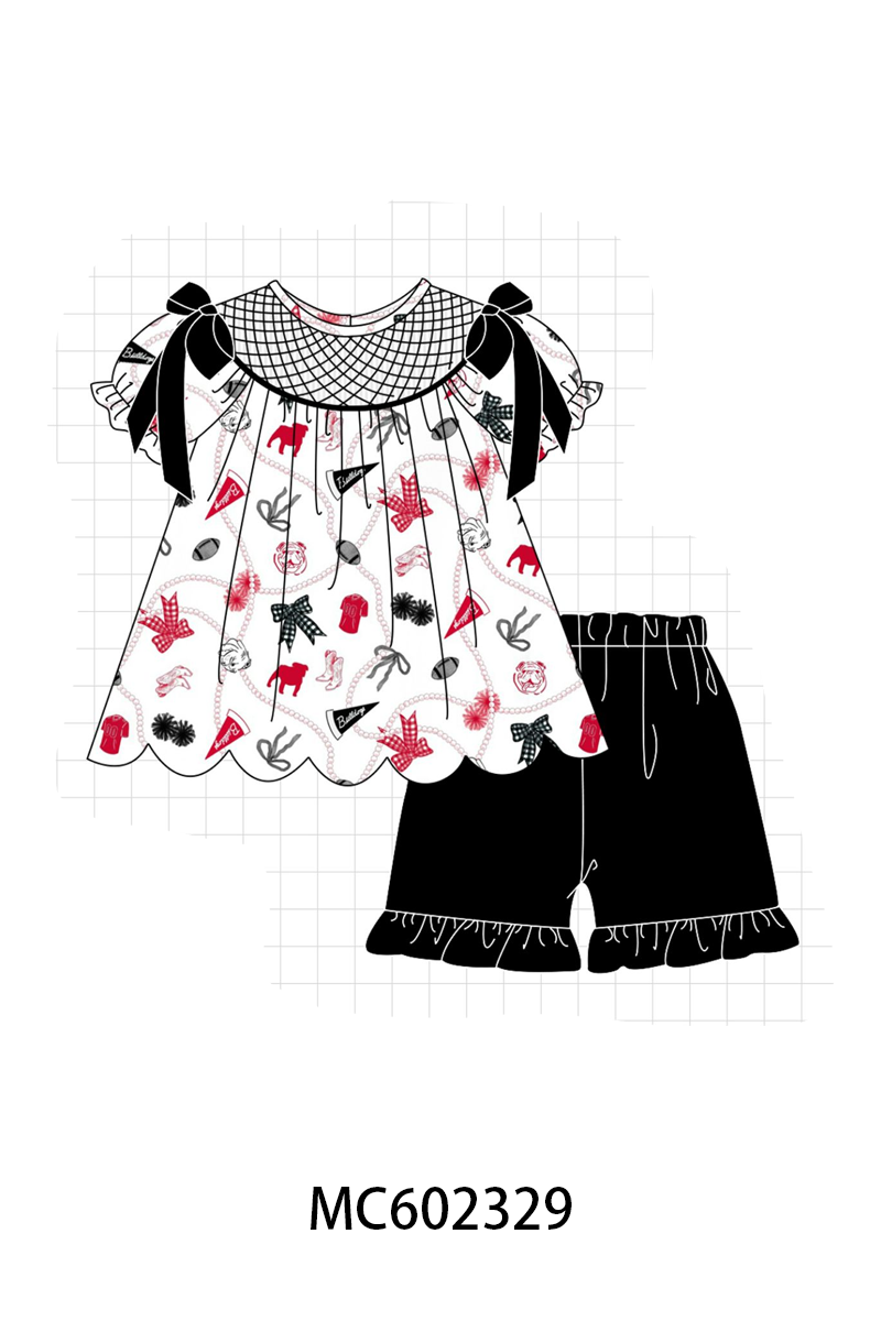 PO82 Black Georgia smocked collection - closing 3/2 - ETA July