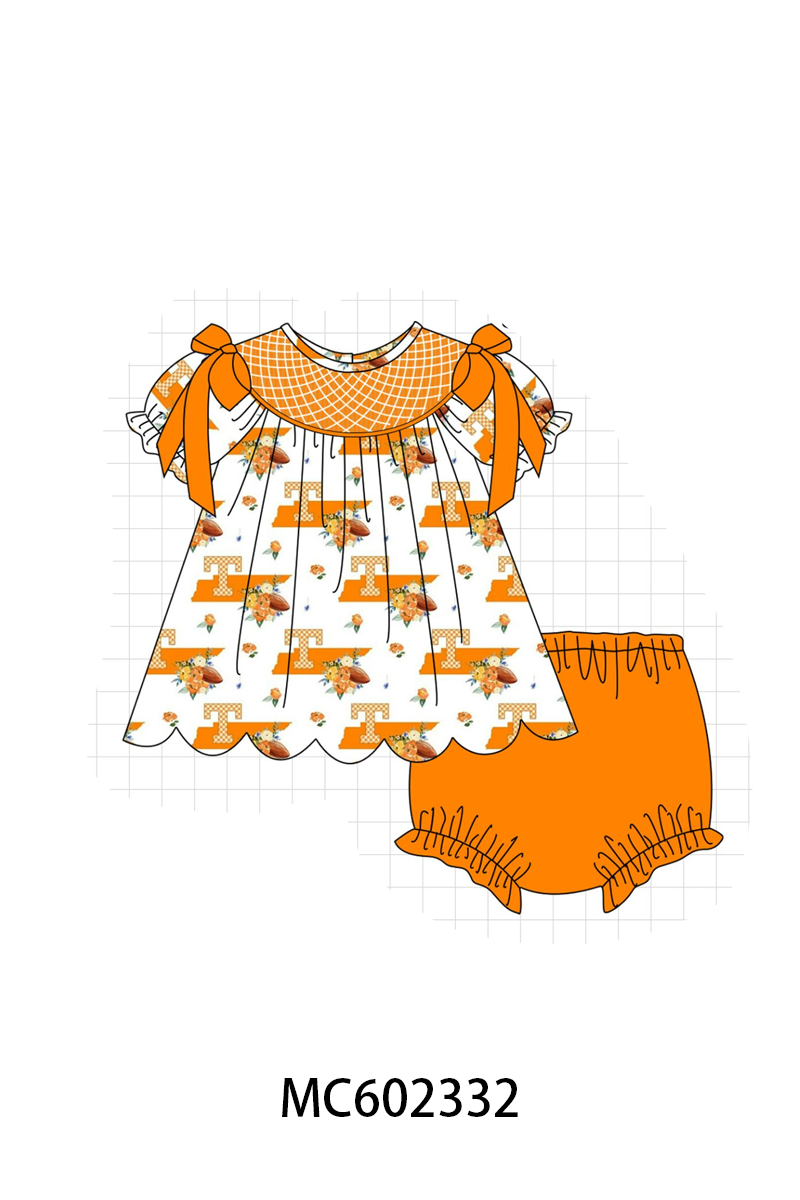 PO82 Orange Tennessee smocked collection - closing 3/2 - ETA July