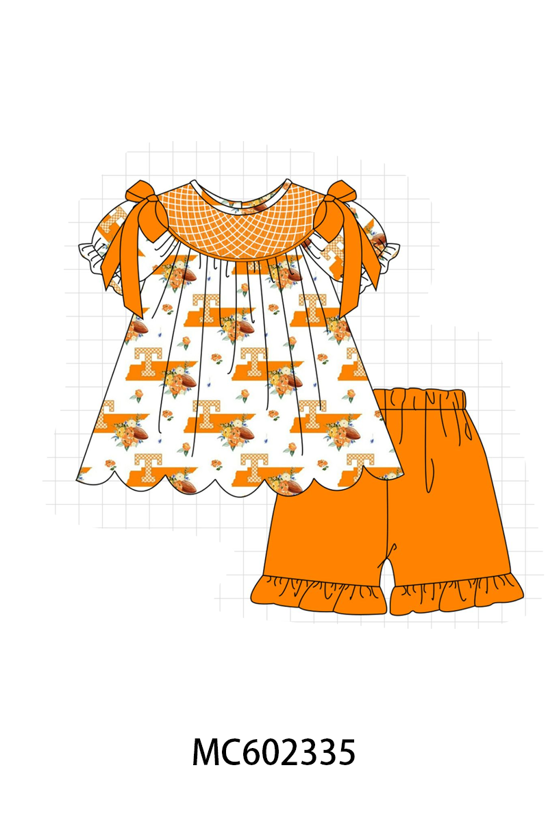 PO82 Orange Tennessee smocked collection - closing 3/2 - ETA July