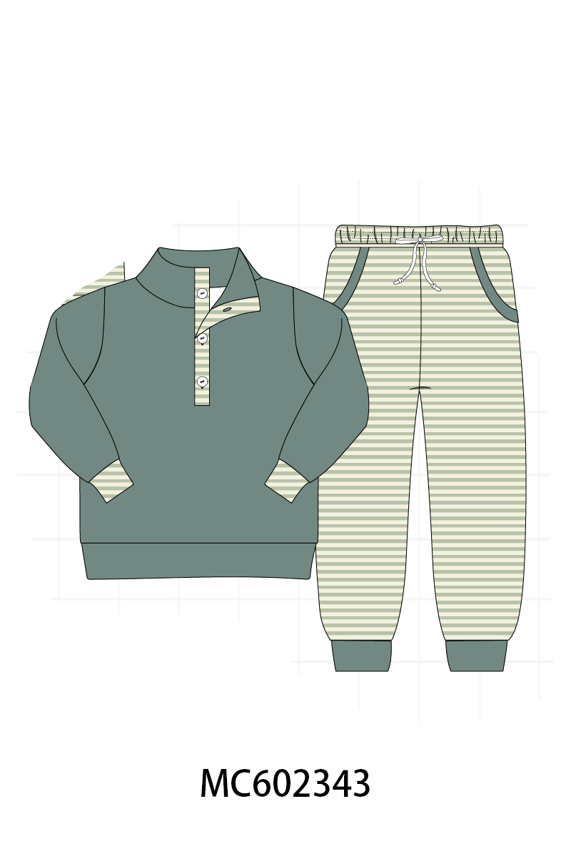 PO82 Teal floral lace bow stripe collection - closing 3/2 - ETA July