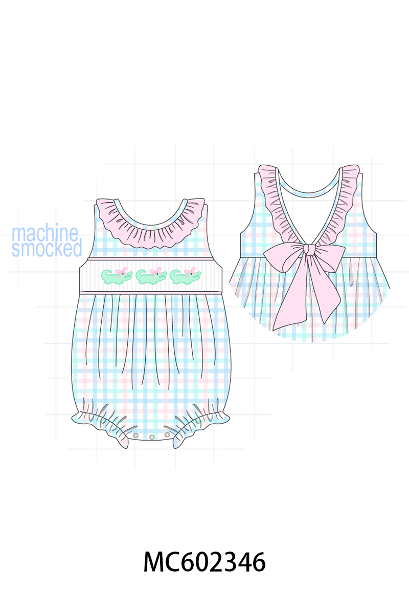 PO82 Crocodile applique smocked collection 1 - closing 3/2 - ETA July