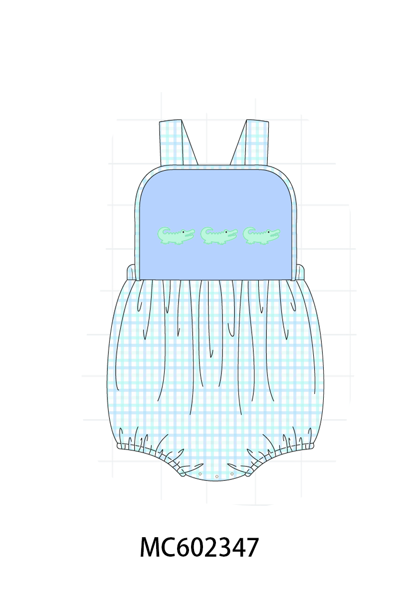PO82 Crocodile applique smocked collection 1 - closing 3/2 - ETA July