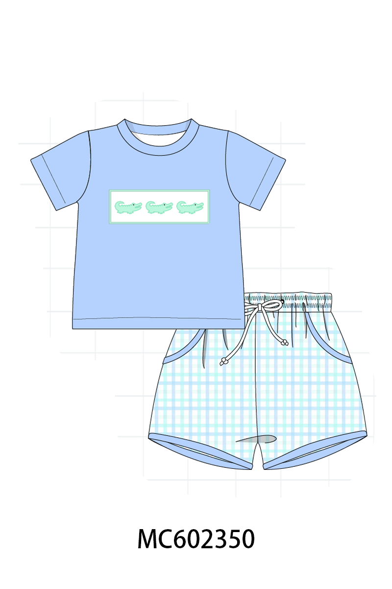 PO82 Crocodile applique smocked collection 1 - closing 3/2 - ETA July