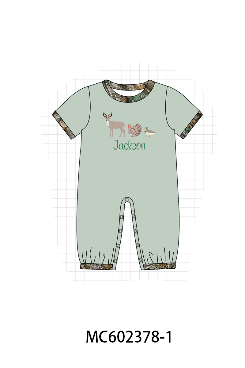 PO82 Sage hunting monogram embroidery collection - closing 3/2 - ETA July