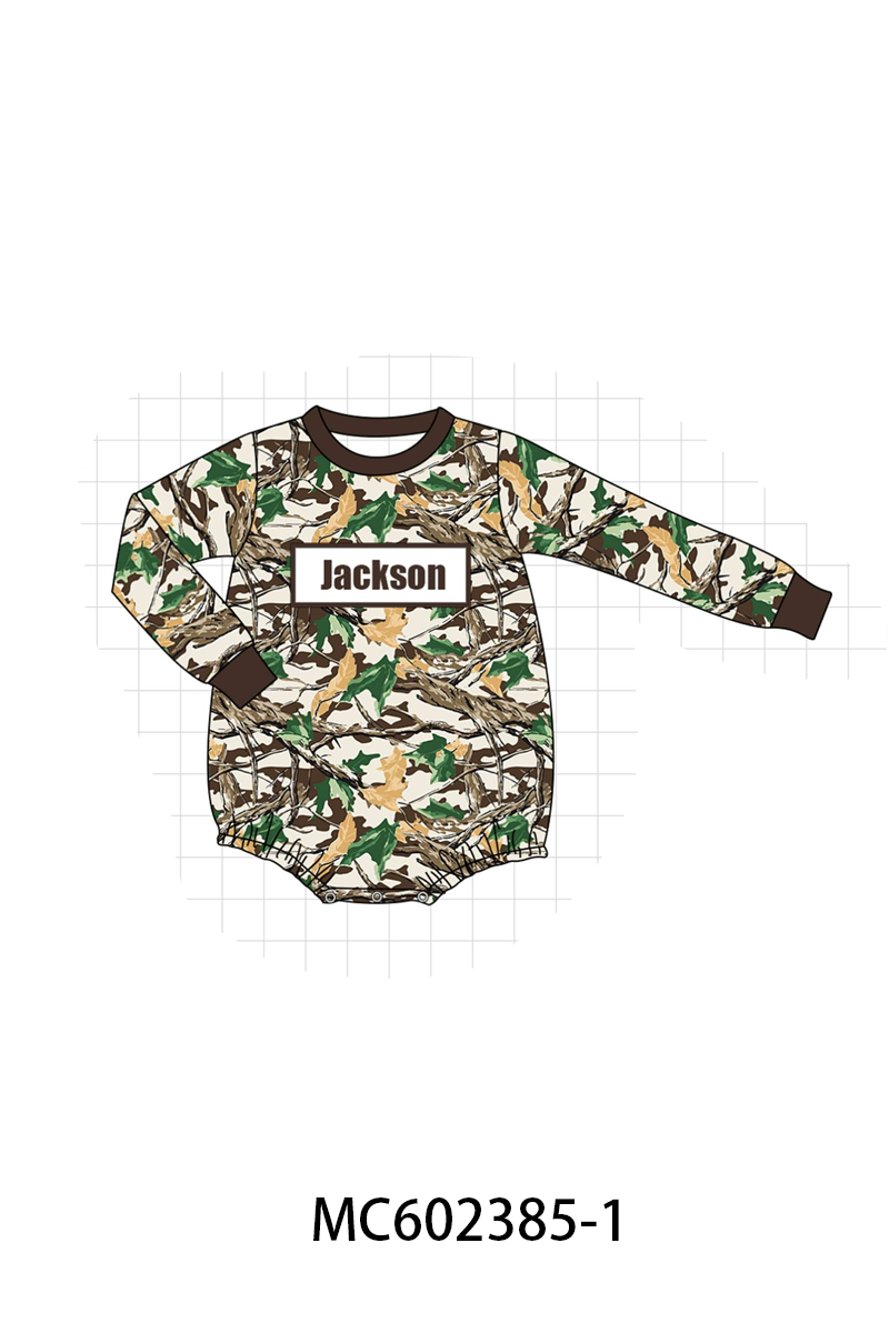 PO82 Camouflage hunting monogram embroidery collection - closing 3/2 - ETA July