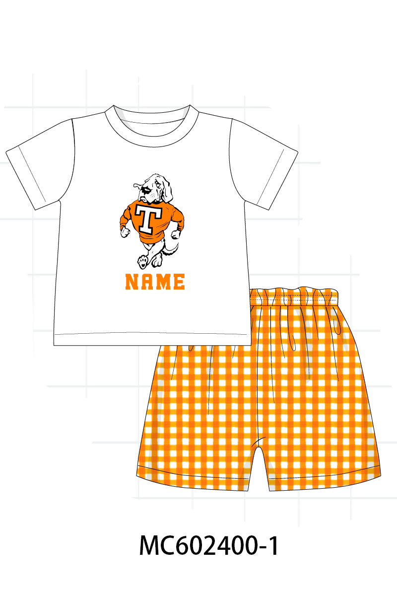 PO82 Orange Tennessee monogram embroidery collection - closing 3/2 - ETA July