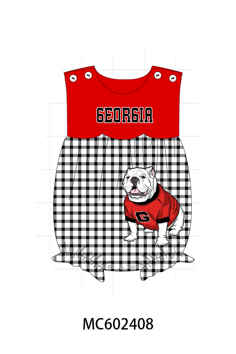 PO82 Red GEORGIA embroidery collection - closing 3/2 - ETA July