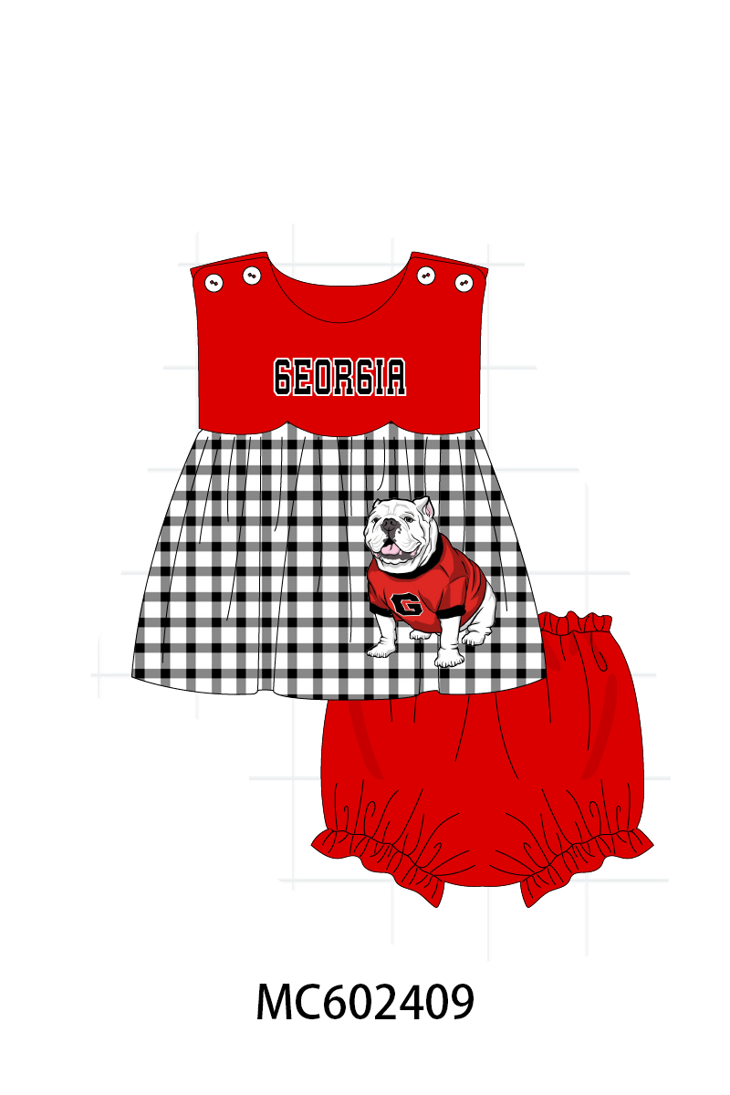 PO82 Red GEORGIA embroidery collection - closing 3/2 - ETA July