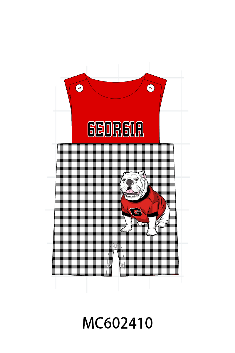 PO82 Red GEORGIA embroidery collection - closing 3/2 - ETA July