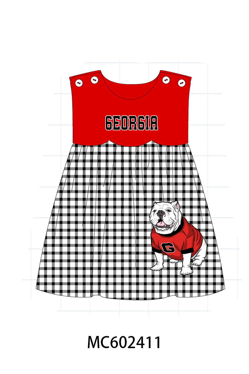 PO82 Red GEORGIA embroidery collection - closing 3/2 - ETA July
