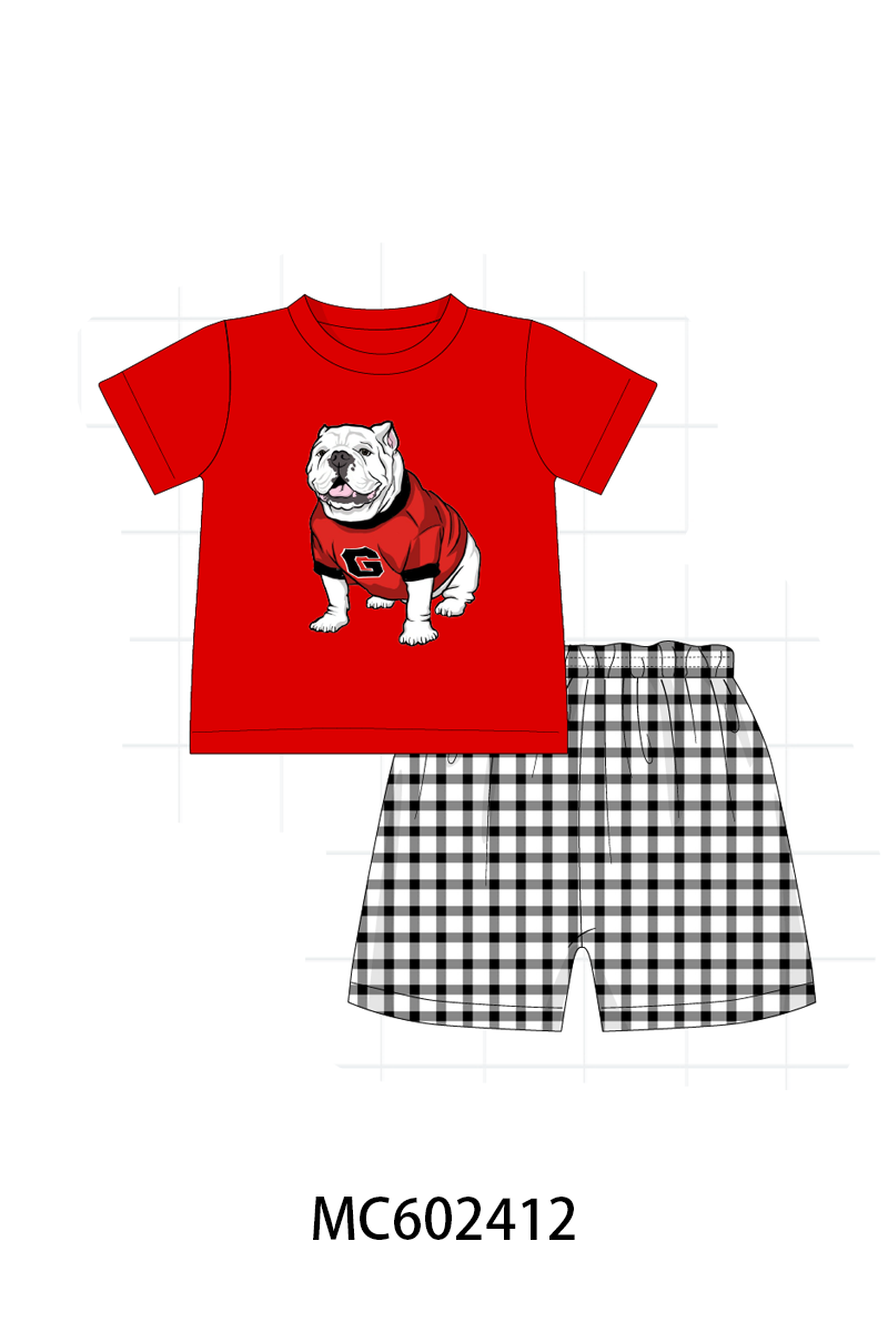 PO82 Red GEORGIA embroidery collection - closing 3/2 - ETA July