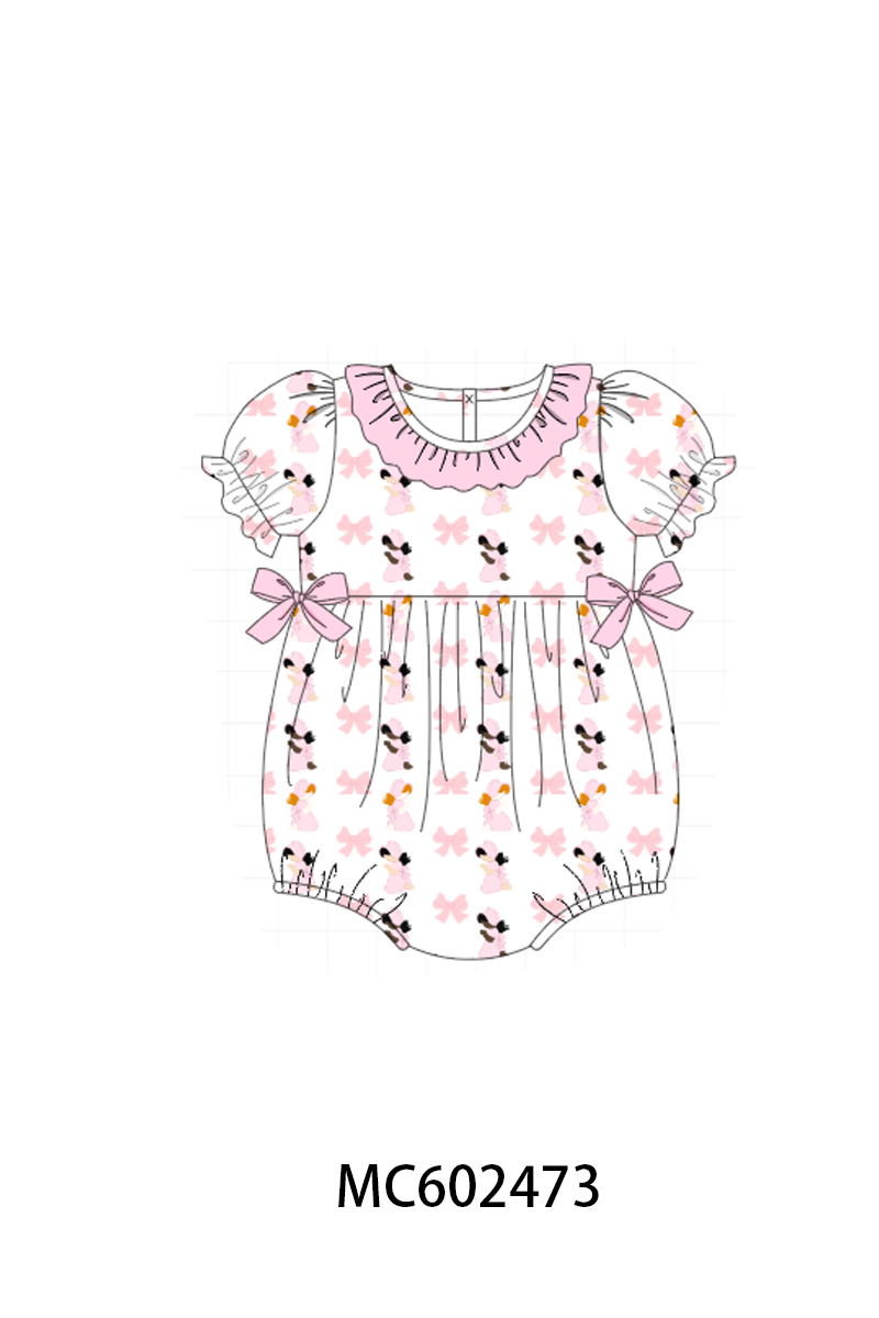 PO82 Pink bow litter girl print collection - closing 3/2 - ETA July