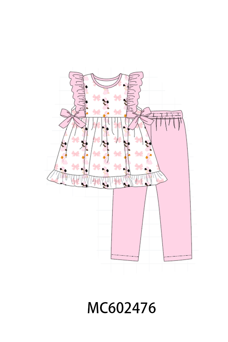 PO82 Pink bow litter girl print collection - closing 3/2 - ETA July