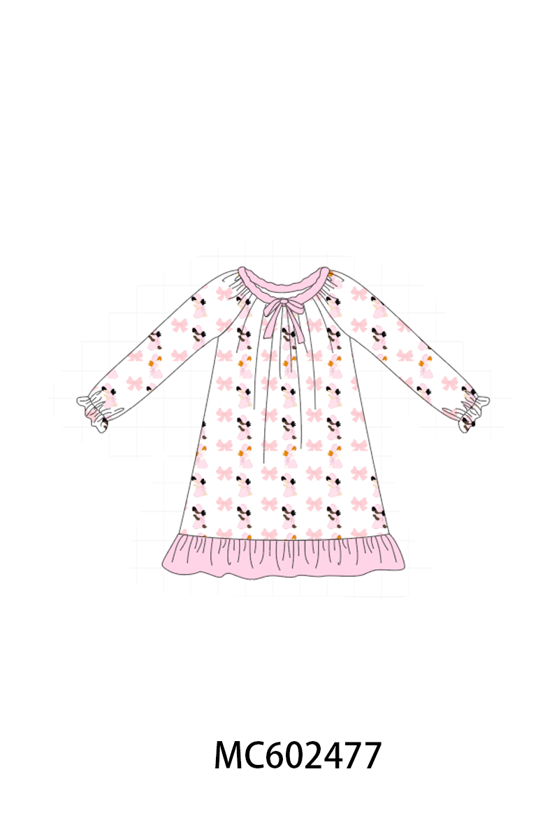 PO82 Pink bow litter girl print collection - closing 3/2 - ETA July