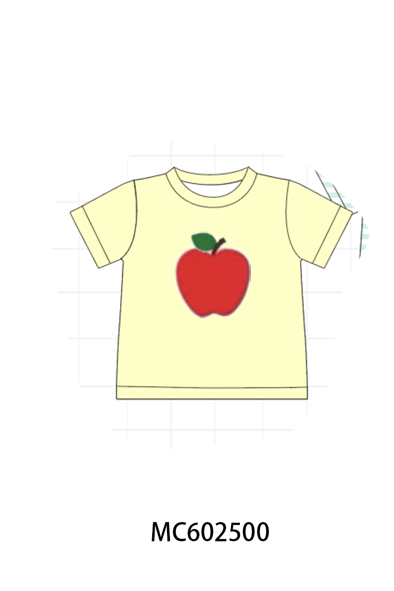 PO82 Yellow apple applique stripe collection - closing 3/2 - ETA July
