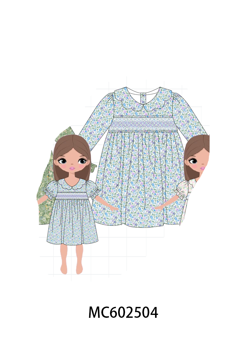 PO82 Floral print smocked dress collection - closing 3/2 - ETA July
