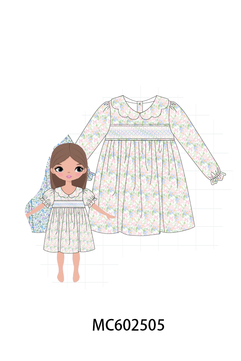 PO82 Floral print smocked dress collection - closing 3/2 - ETA July