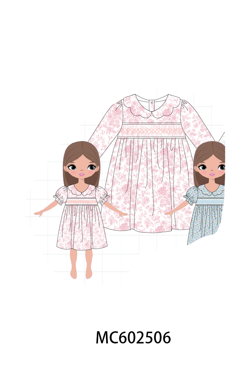 PO82 Floral print smocked dress collection - closing 3/2 - ETA July