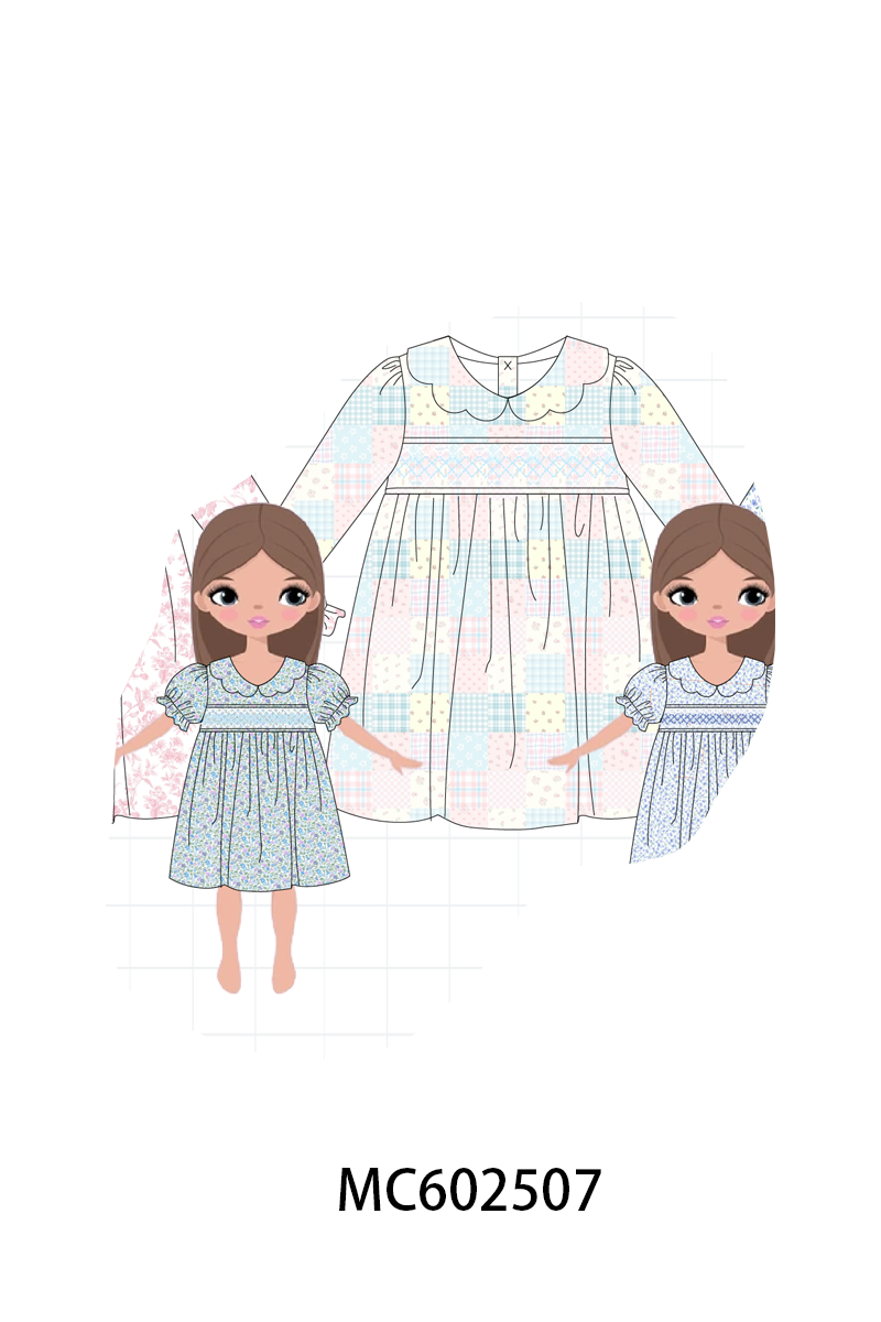 PO82 Floral print smocked dress collection - closing 3/2 - ETA July