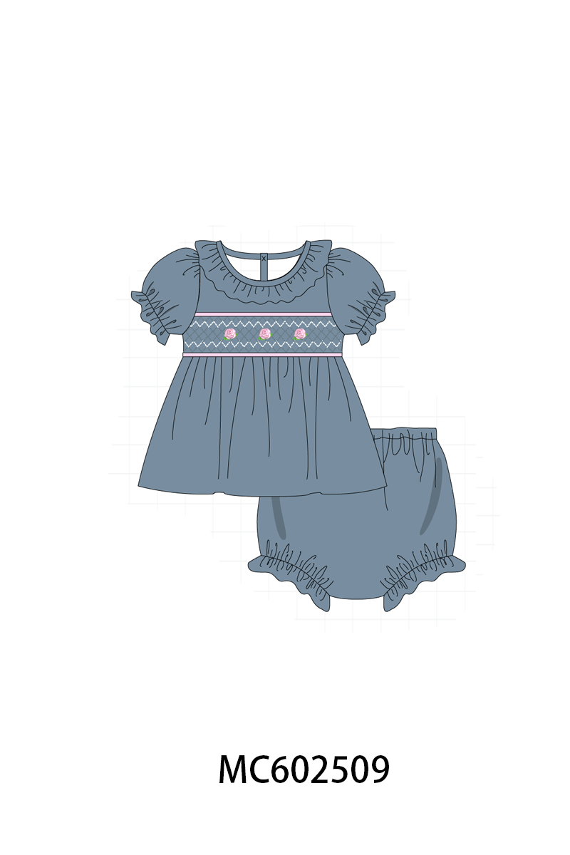 PO82 Garden rose smocked ruffle collection - closing 3/2 - ETA July
