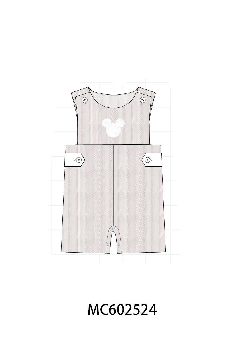 PO82 Grey character jacquard ruffle collection - closing 3/2 - ETA July