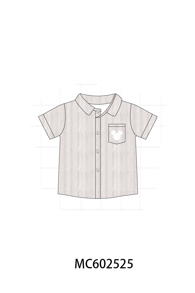 PO82 Grey character jacquard ruffle collection - closing 3/2 - ETA July